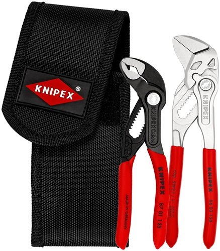 KNIPEX 00 20 72 V01 Zangen-Satz Minis Inhalt 2-teilig  Gürteltasche