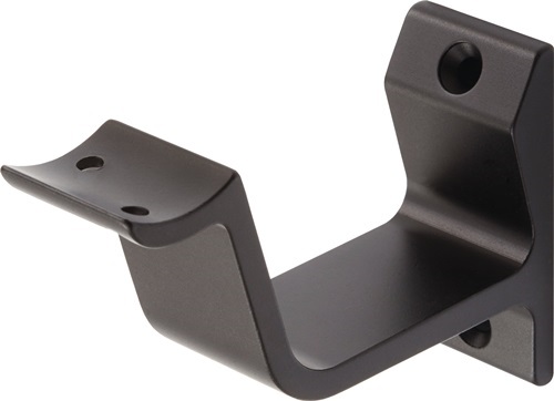 HERMETA 3552-18E Handlaufträger 3552 Aluminium schwarz kunststoffbeschichtet  ge