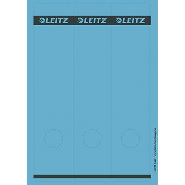 Leitz Ordneretikett 16870035 lang/breit Papier blau 75 St./Pack.