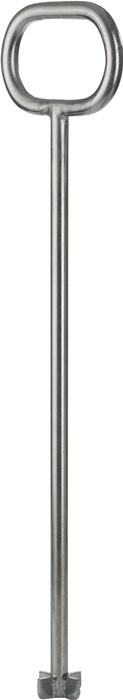 HÄRKE 480042 Kanaldeckelheber  Länge 800 mm mit Kreuzfuß verzinkt