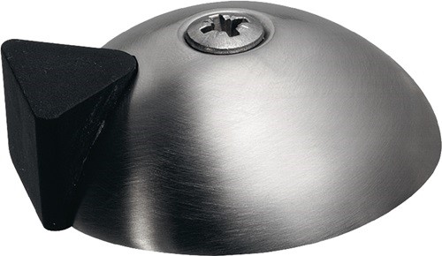 KWS 200382 Türpuffer 2003.82 Ø 60 mm Höhe 20 mm Edelstahl matt Dübelmontage