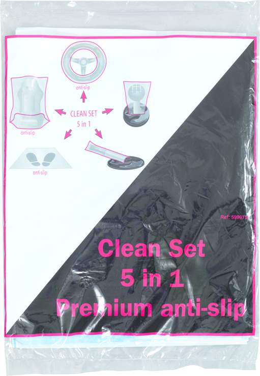 KS Tools 500.8110 Innenraum-Schoner Set 5 in 1, PKW