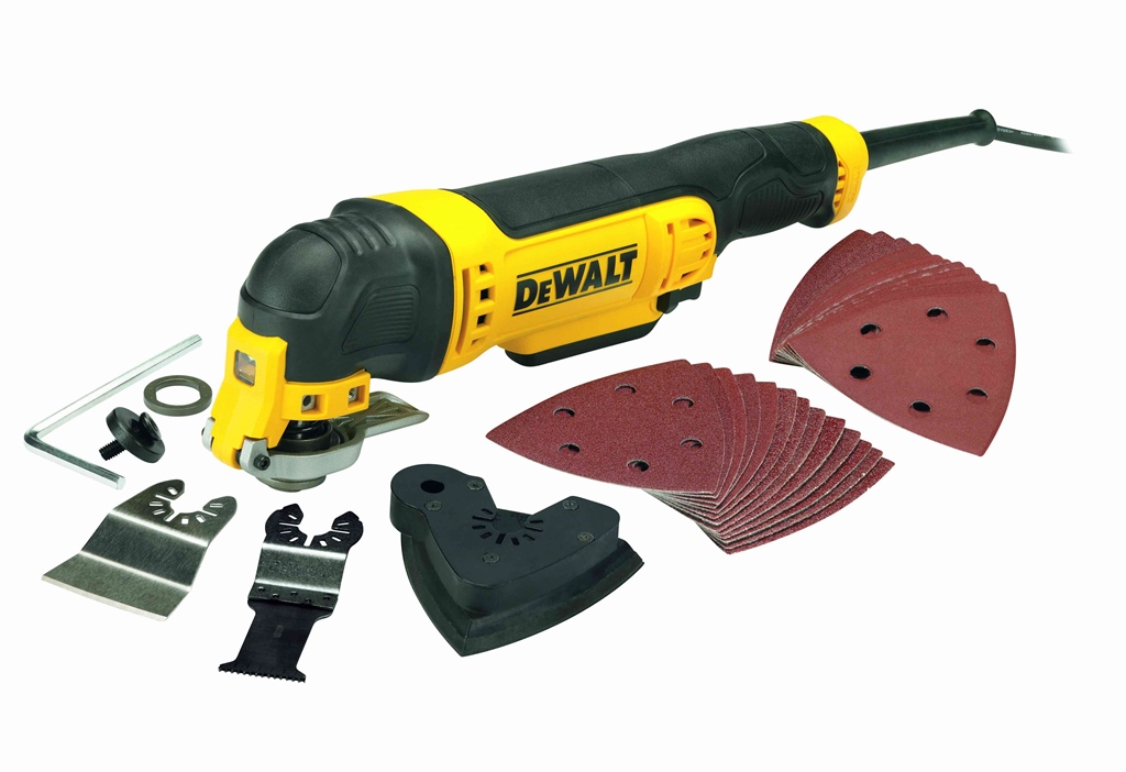 DeWalt 300 Watt oszillierendes Multi-Tool-Set DWE315KT-QS
