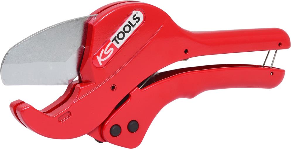 KS Tools 222.0005 Automatik-Kunststoff-Rohrschere 0-42mm, 230mm