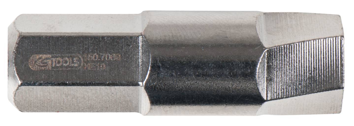 KS Tools 150.7069 1/4 Spezial-Innensechskant-Schrauben-Ausdreher-Bit, HE 10