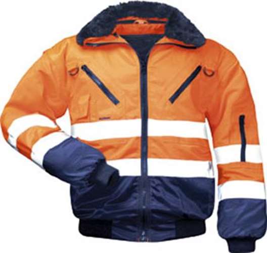 ERIK, Warnschutz - Pilot - Jacke, NorwayKonstruktionsgewebe: innen angenehm zu tragende Baumwolle, außen abriebfestes Polyester-Gewebewasser-, öl- und schmutzabweisend durch hochwertige Tex-Protector®-BeschichtungTex-Protector®-
