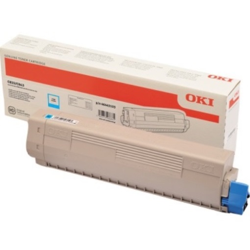 OKI Toner 46443103 10.000Seiten cyan