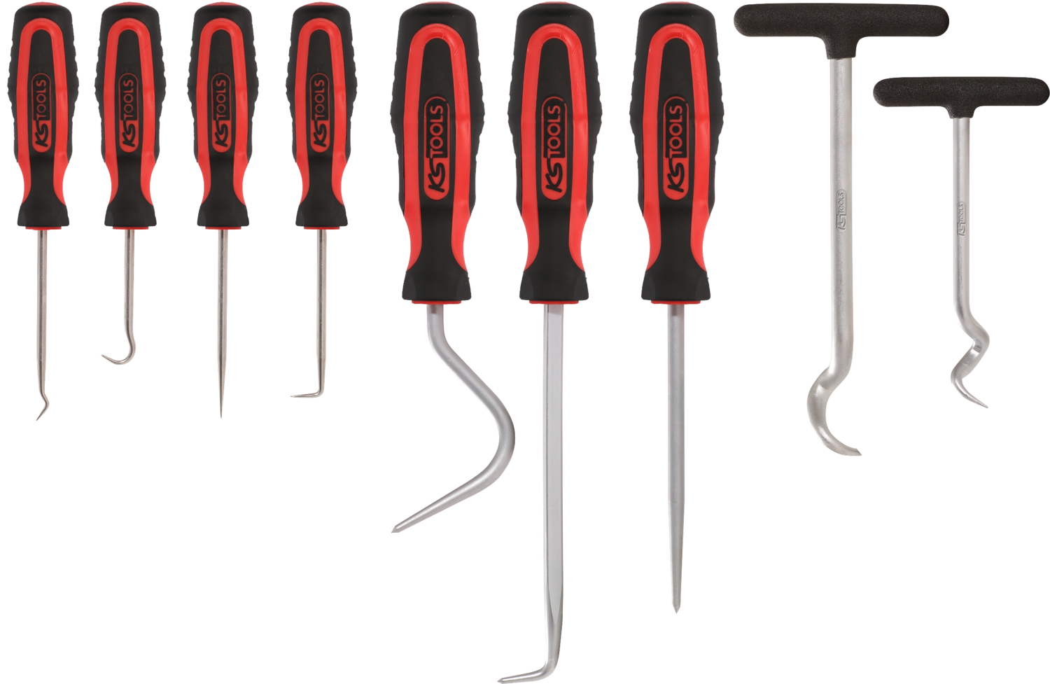KS Tools 550.1070 Master Haken-Werkzeug-Satz, 9-tlg.