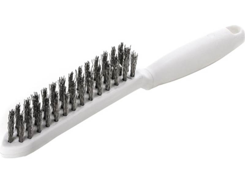 LESSMANN 185431 Drahtbürste  Länge 285 mm 0,35 mm VA 3-reihig