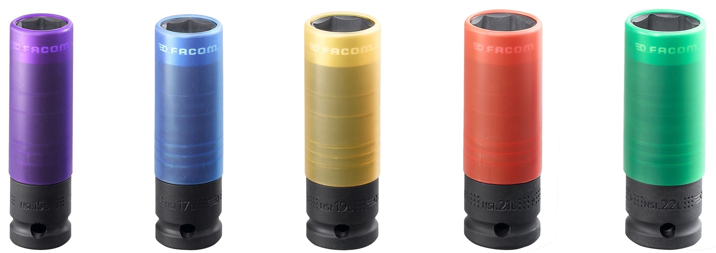 Facom NSI.17L IMPACT-Steckschluessel 1/2'', 17 mm