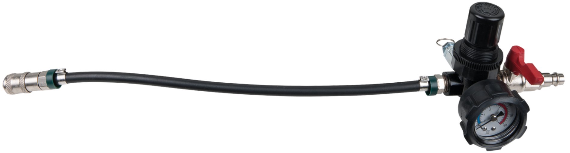 KS Tools 460.2481 Turbolader-Ladeluft-System Lufteinlass-Adapter mit Schlauch un