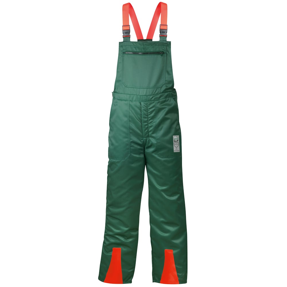 Gr .98 *ERLE* SCHNITTSCHUTZLATZHOSE GRÜN grün *ERLE* Forest protection dungaree