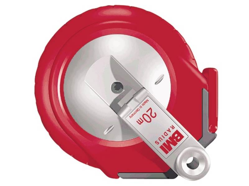 BMI 52023   1030A Kapselbandmaß RADIUS Länge 30 m Bandbreite 13 mm A cm EG II Ku
