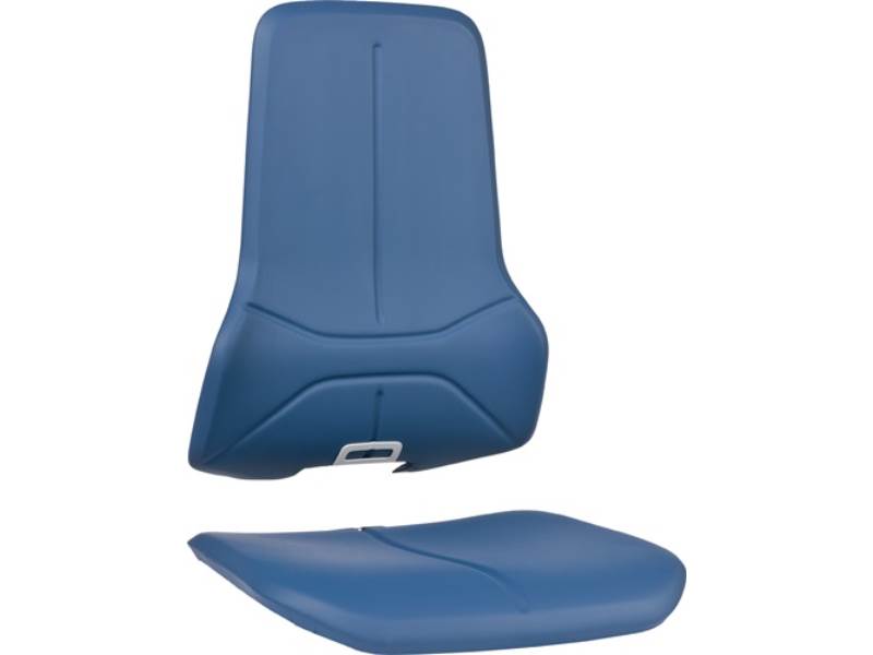 BIMOS 9588-2001 Wechselpolster  Skintecpolster blau passend für Sitz und Rückenl