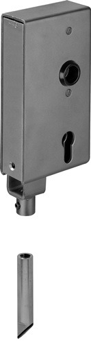 AMF 10405 Schlosskasten 140V DIN links / rechts Maß A40xB94xC173 mm Dornmaß 60 m