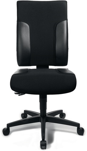 TOPSTAR TF200S100 Bürodrehstuhl  mit Synchrontechnik schwarz/schwarz 420-540 mm