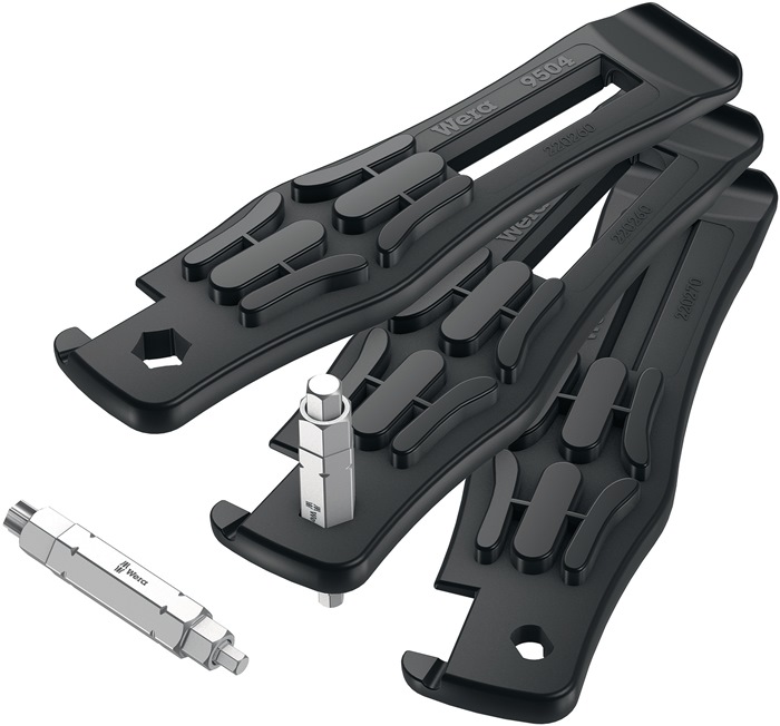 WERA 05004182001 Werkzeug-Set Bicycle Set 15 5-teilig Reifenheber Set, 5tlg.