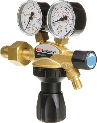 GCE RHÖNA 870456 Flaschendruckminderer BaseControl Sauerstoff 200 bar 1-stufig