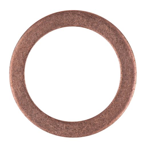 KS Tools 430.2502 Dichtring, Kupfer, Aussen-Ø 17mm, Innen-Ø 12mm, 25er-Pck