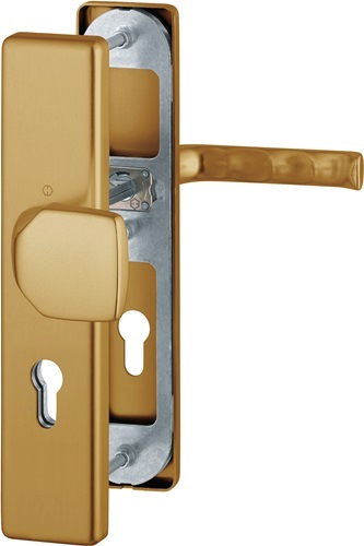 HOPPE 3673219 Schutzgarnitur London 61G/2221/2210/113 Aluminium F4 72 mm 37-47 m