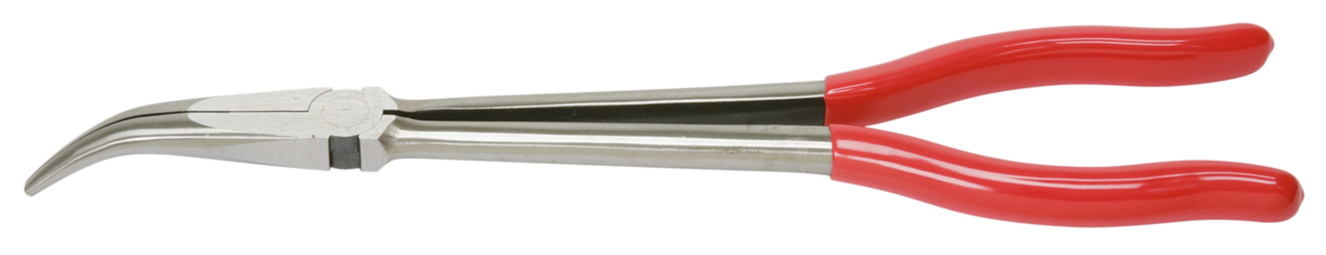 KS Tools 500.7052 Flachrundzange 45° gebogen, XL, 270mm