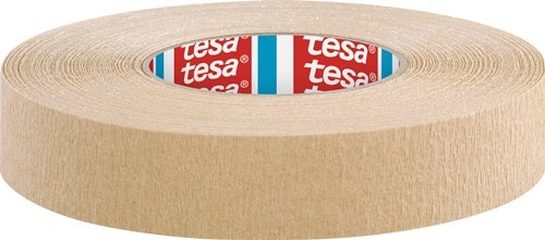 Kreppband tesakrepp® 4319 sta.gekreppt hellbraun L.50m B.30mm