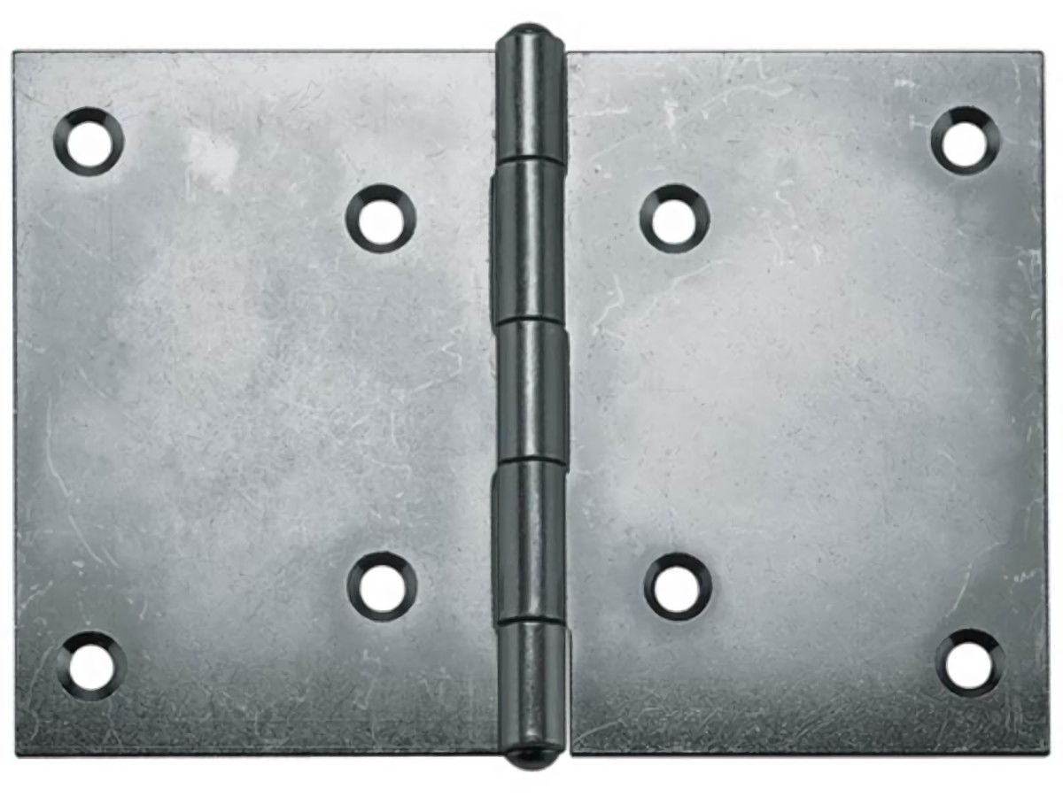 VORMANN 010504080 Scharnier 10504 Höhe 80 mm Breite 120 mm Stärke 1,5 mm Edelsta
