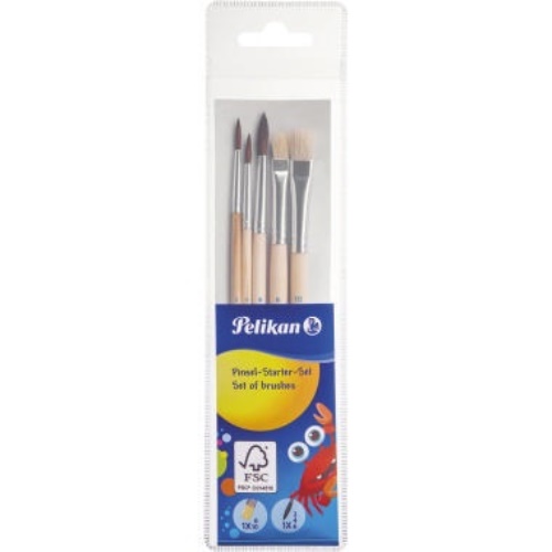 Pelikan Pinsel-Set Pi5/SB 718163 sortiert 5 St./Pack.
