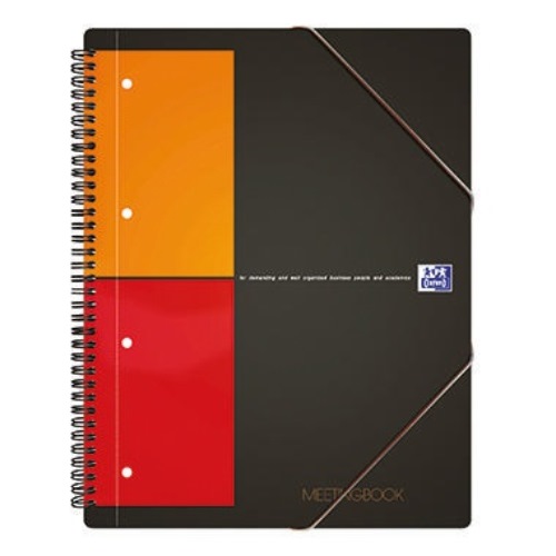 Oxford Collegeblock Meetingbook 100102104 DIN A5+ kariert 80Blatt