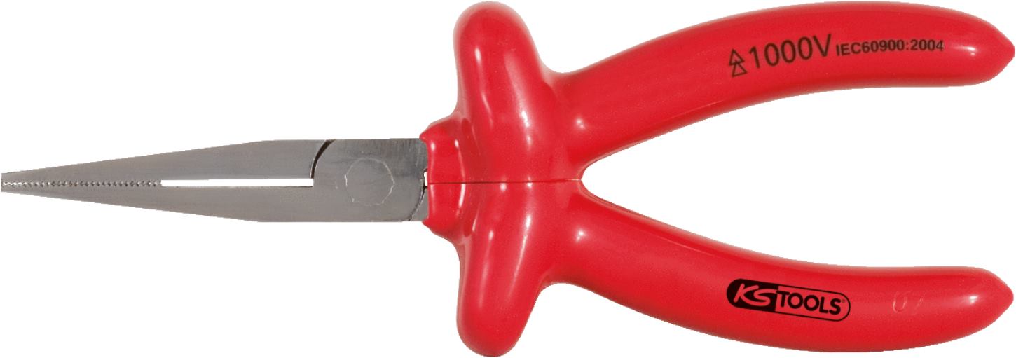 KS Tools 117.1289 1000V Flachzange, lange Backen, 160mm