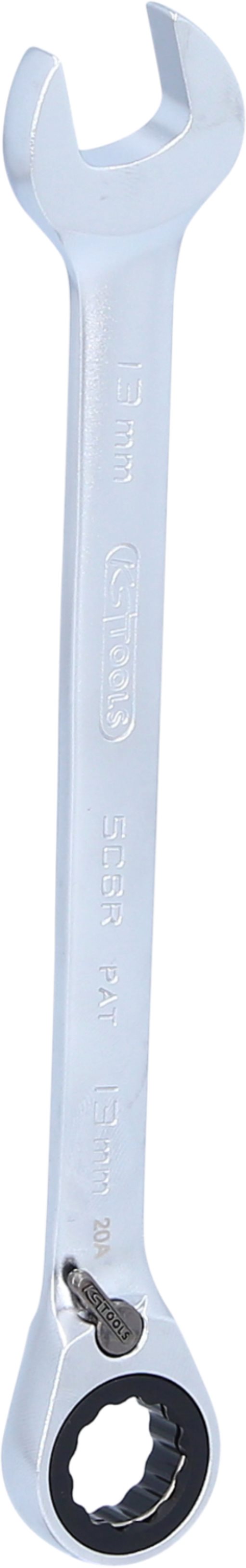 KS Tools 503.4913 GEARplus RINGSTOP-Ratschenringmaulschlüssel, 13mm