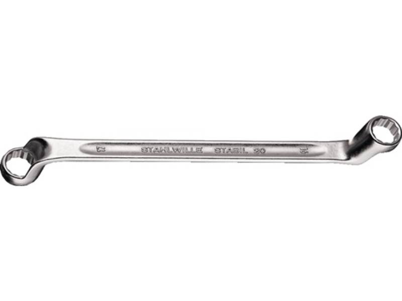 STAHLWILLE 41041617 Doppelringschlüssel 20 16 x 17 mm 255 mm tief gekröpft