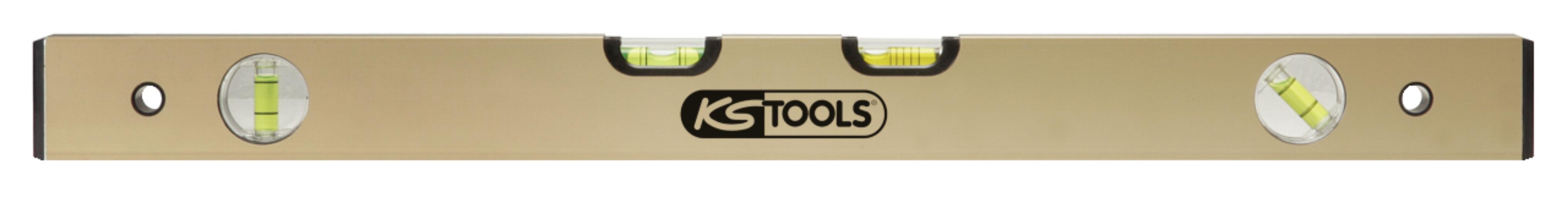 KS Tools 204.5810 Aluminiumprofil-Wasserwaage,800mm,Feinausrichtung