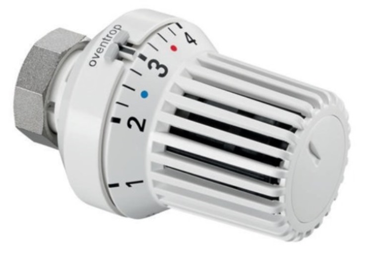 OVENTROP 1011365 Thermostat Uni XH weiß mit Nullstellung, 0 * 1-5