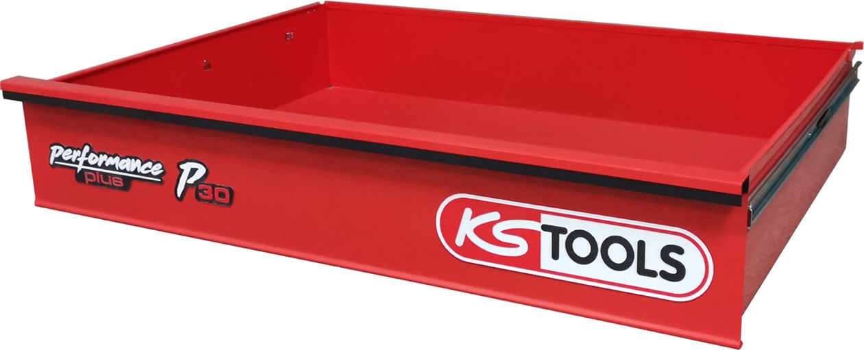 KS-Tools 873.4008-R003P Schublade mit Logo und Kugelführung zu Werkstattwagen P3