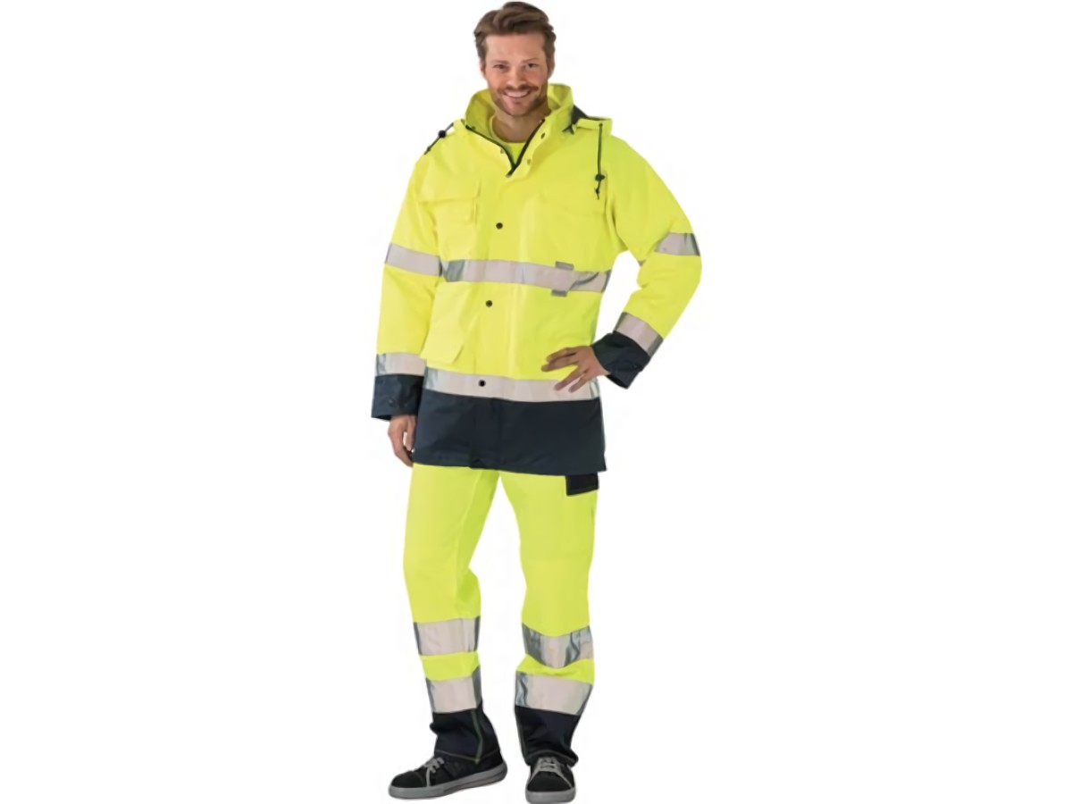 PLANAM 2057060 Warnschutzparka  Größe XXL gelb/marine