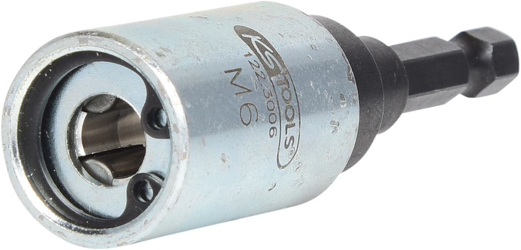 KS Tools 122.3006 1/4'' Stockschraubendreher, magnetisch, M6