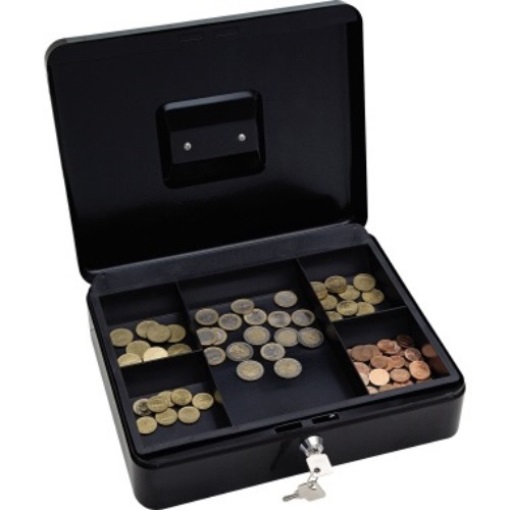 WEDO Geldkassette 145421X 30x24x9cm Größe 4 schwarz