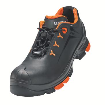 Uvex 6502448 2 Halbschuhe S3 65024 schwarz, orange Weite 14 Größe 48