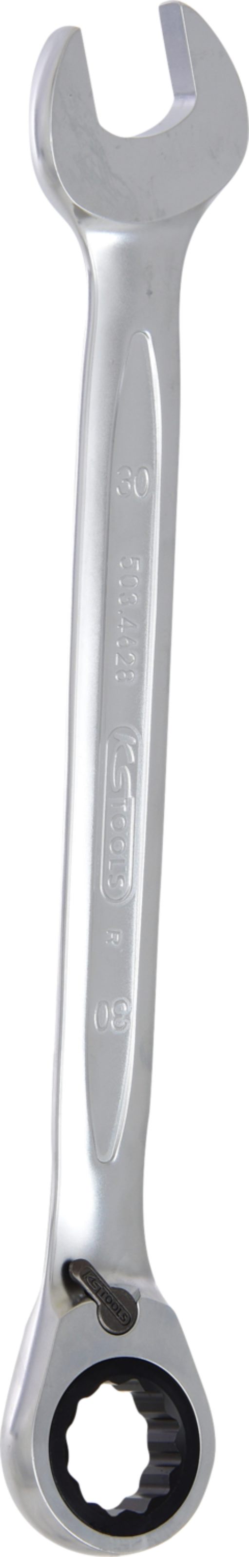 KS Tools 503.4628 GEARplus Ratschenringmaulschlüssel,umschaltbar,30mm