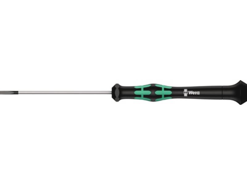 WERA 05118008001 Elektronik-Feinmechanik-Schraubendreher 2035 2,5 mm Klingenläng