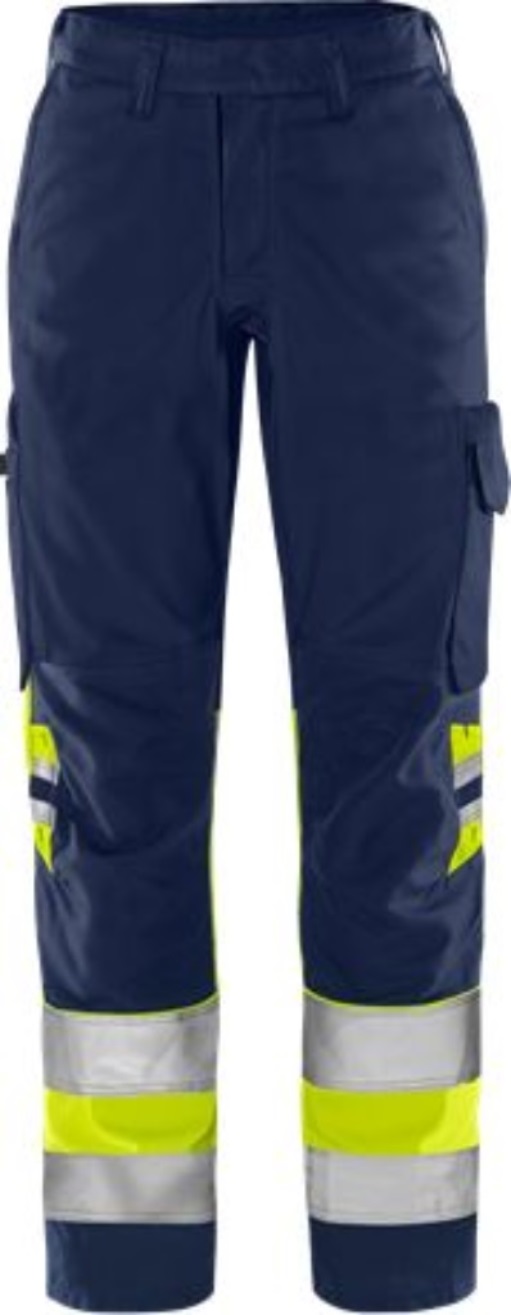 Fristads Kansas 131983-171 High Vis Green Hose Damen Kl. 1 2652 GPLU Gr.50 Warns