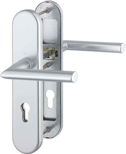 HOPPE 3666406 Schutzgarnitur Stockholm 1140/3331/3410 Aluminium F1 72 mm 36-46 m