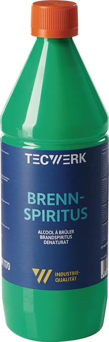 TECWERK 2000355970 Brennspiritus 1l Flasche TECWERK 2000355970