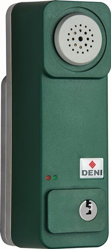 DENI 2.3100100 Türwächter für Einhandbedienung  vorgerichtet für Profilhalbzylin