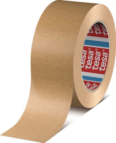 Verpackungsklebeband Papier tesapack® 4713 chamois L.50m B.50mm
