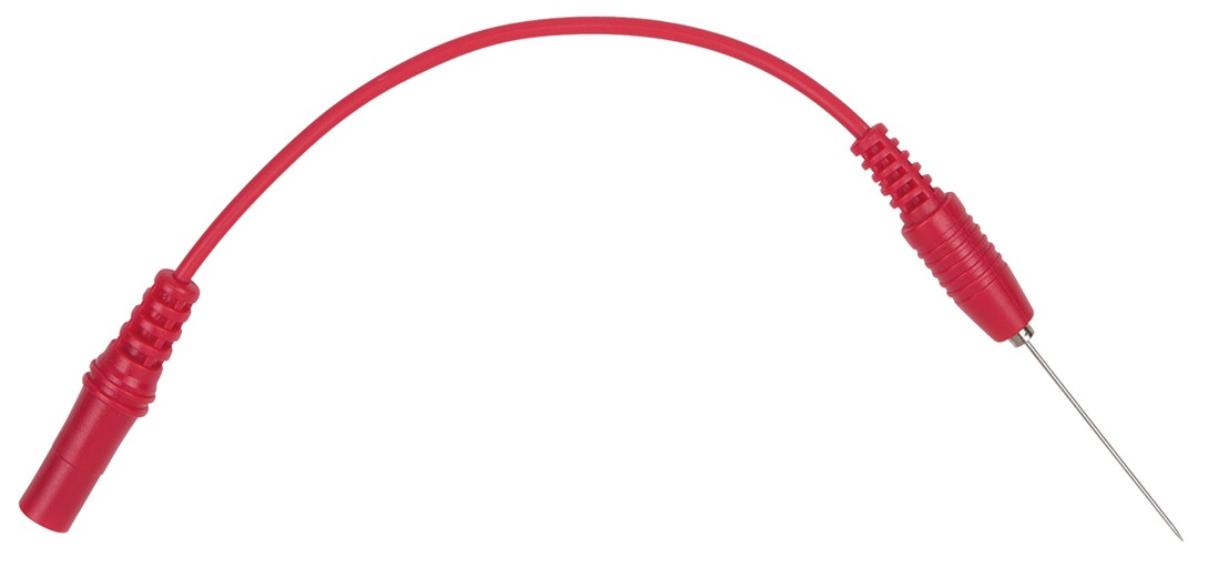 KS Tools 150.1674 Nadel-Prüfkabel, rot
