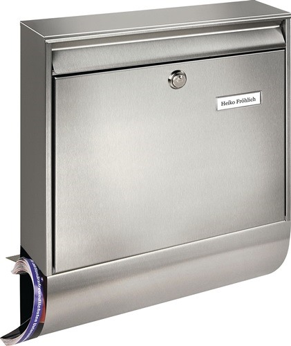 BURG-WÄCHTER 38770 NI Briefkasten Borkum Höhe 422 mm Breite 362 mm Tiefe 100 mm