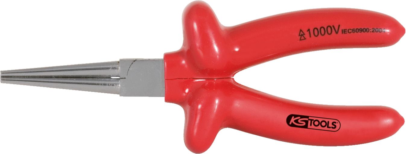 KS Tools 117.1290 1000V Langbeck-Rundzange, 160mm
