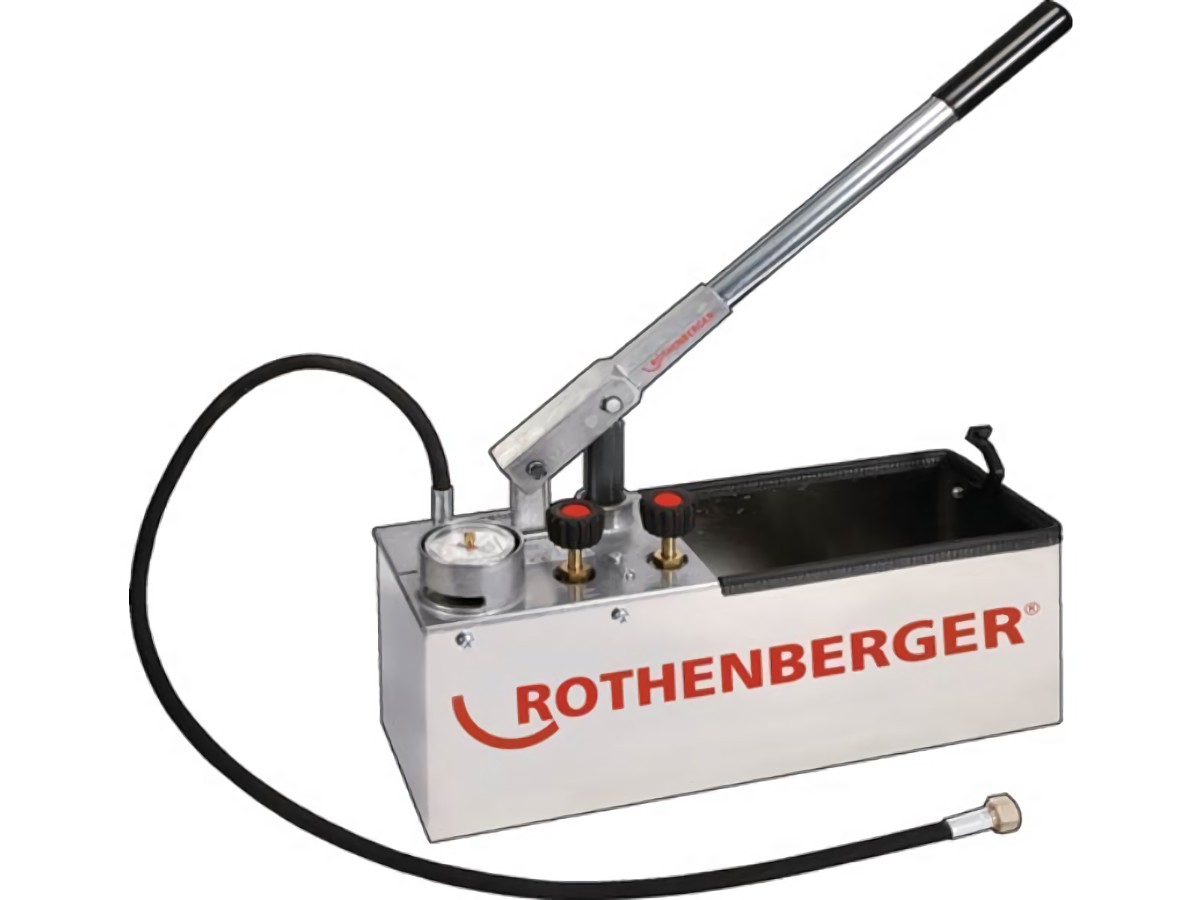 ROTHENBERGER 60203 Prüfpumpe RP 50 0 - 60 bar R 1/2 Zoll Saugvolumen pro Hub ca.